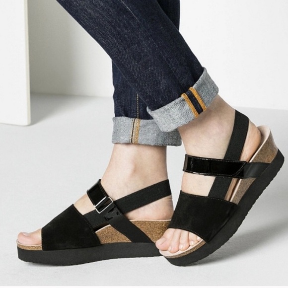 Birkenstock Shoes - Birkenstock Pappillio Linda Wedge Sandals (NWT!)